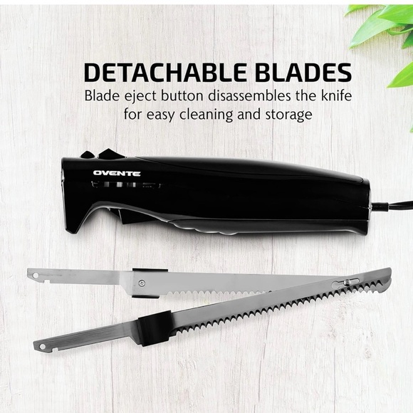 New in Box - Ovente Easy Slice Automatic Electric Knife with Stainless Steel - Picture 2 of 11